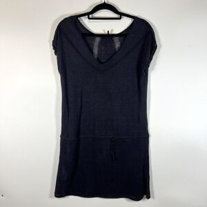 Comptoir des Cotonniers Linen Top Drawstring Waist Minimalist Neutral‎ Women's M